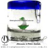 Tequilero Cilíndrico con Barco Velero y Borde de Color Azul Cobalto, Fábrica de Vidrio Soplado Artesanal, made in México - Blown Glass Factory Store Tonala, Handcraft, Handmade. Tequilero Cilíndrico con Barco Velero y Borde de Color Azul Cobalto, Fábrica de Vidrio Soplado Artesanal, made in México - Blown Glass Factory Store Tonala, Handcraft, Handmade.