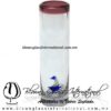 Tequilero Cilíndrico con Barco Velero y Borde de Color Amatista, Fábrica de Vidrio Soplado Artesanal, made in México - Blown Glass Factory Store Tonala, Handcraft, Handmade. Tequilero Cilíndrico con Barco Velero y Borde de Color Amatista, Fábrica de Vidrio Soplado Artesanal, made in México - Blown Glass Factory Store Tonala, Handcraft, Handmade.