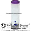 Tequilero Cilíndrico con Barco Velero y Borde de Color Morado, Fábrica de Vidrio Soplado Artesanal, made in México - Blown Glass Factory Store Tonala, Handcraft, Handmade. Tequilero Cilíndrico con Barco Velero y Borde de Color Morado, Fábrica de Vidrio Soplado Artesanal, made in México - Blown Glass Factory Store Tonala, Handcraft, Handmade.