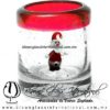Tequilero Cilíndrico Cristal con Santa Claus y Borde de Color Rojo. Fábrica de Vidrio Soplado Artesanal, made in México - Blown Glass Factory Store Tonala, Handcraft, Handmade. Tequilero Cilíndrico Cristal con Santa Claus y Borde de Color Rojo. Fábrica de Vidrio Soplado Artesanal, made in México - Blown Glass Factory Store Tonala, Handcraft, Handmade.