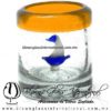 Tequilero Cilíndrico con Barco Velero y Borde de Color Naranja, Fábrica de Vidrio Soplado Artesanal, made in México - Blown Glass Factory Store Tonala, Handcraft, Handmade. Tequilero Cilíndrico con Barco Velero y Borde de Color Naranja, Fábrica de Vidrio Soplado Artesanal, made in México - Blown Glass Factory Store Tonala, Handcraft, Handmade.