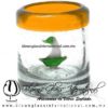 Tequilero Cilíndrico con Barco Velero y Borde de Color Naranja, Fábrica de Vidrio Soplado Artesanal, made in México - Blown Glass Factory Store Tonala, Handcraft, Handmade. Tequilero Cilíndrico con Barco Velero y Borde de Color Naranja, Fábrica de Vidrio Soplado Artesanal, made in México - Blown Glass Factory Store Tonala, Handcraft, Handmade.