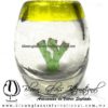 Tequilero barril con Nopal y Borde de color, Fábrica de Vidrio Soplado Artesanal, made in México - Blown Glass Factory Store Tonala, Handcraft, Handmade. Tequilero barril con Nopal y Borde de color, Fábrica de Vidrio Soplado Artesanal, made in México - Blown Glass Factory Store Tonala, Handcraft, Handmade.