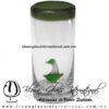 Tequilero Cilíndrico con Barco Velero y Borde de Color Verde Olivo, Fábrica de Vidrio Soplado Artesanal, made in México - Blown Glass Factory Store Tonala, Handcraft, Handmade. Tequilero Cilíndrico con Barco Velero y Borde de Color Verde Olivo, Fábrica de Vidrio Soplado Artesanal, made in México - Blown Glass Factory Store Tonala, Handcraft, Handmade.