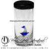 Tequilero Cilíndrico con Barco Velero y Borde de Color Negro, Fábrica de Vidrio Soplado Artesanal, made in México - Blown Glass Factory Store Tonala, Handcraft, Handmade. Tequilero Cilíndrico con Barco Velero y Borde de Color Negro, Fábrica de Vidrio Soplado Artesanal, made in México - Blown Glass Factory Store Tonala, Handcraft, Handmade.