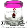 Tequilero Cilíndrico Cristal con Santa Claus y Borde de Color Pintado Rosa Mexicano Fucsia Fiusha. Fábrica de Vidrio Soplado Artesanal, made in México - Blown Glass Factory Store Tonala, Handcraft, Handmade. Tequilero Cilíndrico Cristal con Santa Claus y Borde de Color Pintado Rosa Mexicano Fucsia Fiusha. Fábrica de Vidrio Soplado Artesanal, made in México - Blown Glass Factory Store Tonala, Handcraft, Handmade.