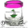 Tequilero Cilíndrico con Barco Velero y Borde de Color Pintado Rosa Mexicano Fucsia Fiusha, Fábrica de Vidrio Soplado Artesanal, made in México - Blown Glass Factory Store Tonala, Handcraft, Handmade. Tequilero Cilíndrico con Barco Velero y Borde de Color Pintado Rosa Mexicano Fucsia Fiusha, Fábrica de Vidrio Soplado Artesanal, made in México - Blown Glass Factory Store Tonala, Handcraft, Handmade.