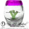 Tequilero barril con Nopal y Borde de color, Fábrica de Vidrio Soplado Artesanal, made in México - Blown Glass Factory Store Tonala, Handcraft, Handmade. Tequilero barril con Nopal y Borde de color, Fábrica de Vidrio Soplado Artesanal, made in México - Blown Glass Factory Store Tonala, Handcraft, Handmade.