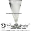 Copa Cónica Cervecera Cristal. Fábrica de Vidrio Soplado Artesanal, made in México - Blown Glass Factory Store Tonala, Handcraft, Handmade.,