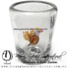 Tequilero Cónico Cristal con Águila Calva. Fábrica de Vidrio Soplado Artesanal, made in México - Blown Glass Factory Store Tonala, Handcraft, Handmade. Tequilero Cónico Cristal con Águila Calva. Fábrica de Vidrio Soplado Artesanal, made in México - Blown Glass Factory Store Tonala, Handcraft, Handmade.