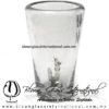 Tequilero Cónico Cristal con Gusanito. Fábrica de Vidrio Soplado Artesanal, made in México - Blown Glass Factory Store Tonala, Handcraft, Handmade. Tequilero Cónico Cristal con Gusanito. Fábrica de Vidrio Soplado Artesanal, made in México - Blown Glass Factory Store Tonala, Handcraft, Handmade.