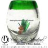 Tequilero Barril con Agave-Rancherito y Borde de Color Verde Jade. Fábrica de Vidrio Soplado Artesanal, made in México - Blown Glass Factory Store Tonala, Handcraft, Handmade. Tequilero Barril con Agave-Rancherito y Borde de Color Verde Jade. Fábrica de Vidrio Soplado Artesanal, made in México - Blown Glass Factory Store Tonala, Handcraft, Handmade.