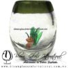 Tequilero Barril con Agave-Rancherito y Borde de Color Verde Olivo. Fábrica de Vidrio Soplado Artesanal, made in México - Blown Glass Factory Store Tonala, Handcraft, Handmade. Tequilero Barril con Agave-Rancherito y Borde de Color Verde Olivo. Fábrica de Vidrio Soplado Artesanal, made in México - Blown Glass Factory Store Tonala, Handcraft, Handmade.