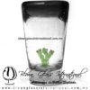 Tequilero Cónico con Nopal y Borde de Color Negro. Fábrica de Vidrio Soplado Artesanal, made in México - Blown Glass Factory Store Tonala, Handcraft, Handmade. Tequilero Cónico con Nopal y Borde de Color Negro. Fábrica de Vidrio Soplado Artesanal, made in México - Blown Glass Factory Store Tonala, Handcraft, Handmade.
