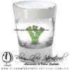 Tequilero Cónico con Nopal y Borde de Color Blanco. Fábrica de Vidrio Soplado Artesanal, made in México - Blown Glass Factory Store Tonala, Handcraft, Handmade Tequilero Cónico con Nopal y Borde de Color Blanco. Fábrica de Vidrio Soplado Artesanal, made in México - Blown Glass Factory Store Tonala, Handcraft, Handmade