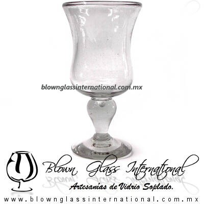Copa Polka Cristal Artesanal . Fábrica de Vidrio Soplado Artesanal, made in México - Blown Glass Factory Store Tonala, Handcraft, Handmade. Copa Polka Cristal Artesanal . Fábrica de Vidrio Soplado Artesanal, made in México - Blown Glass Factory Store Tonala, Handcraft, Handmade.