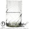Vaso Cilíndrico Torneado Cristal Transparente. Fábrica de Vidrio Soplado Artesanal, made in México - Blown Glass Factory Store Tonala, Handcraft, Handmade. Vaso Cilíndrico Torneado Cristal Transparente. Fábrica de Vidrio Soplado Artesanal, made in México - Blown Glass Factory Store Tonala, Handcraft, Handmade.