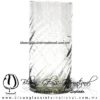 Vaso Cilíndrico Torneado Cristal Transparente. Fábrica de Vidrio Soplado Artesanal, made in México - Blown Glass Factory Store Tonala, Handcraft, Handmade. Vaso Cilíndrico Torneado Cristal Transparente. Fábrica de Vidrio Soplado Artesanal, made in México - Blown Glass Factory Store Tonala, Handcraft, Handmade.