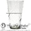 Vaso Cónico Torneado Cristal Transparente. Fábrica de Vidrio Soplado Artesanal, made in México - Blown Glass Factory Store Tonala, Handcraft, Handmade. Vaso Cónico Torneado Cristal Transparente. Fábrica de Vidrio Soplado Artesanal, made in México - Blown Glass Factory Store Tonala, Handcraft, Handmade.