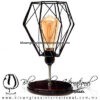 Lámpara colgante Rejilla Diamante Industrial Vintage - Thumbnail Image 21