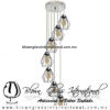 Lámpara colgante Rejilla Diamante Industrial Vintage - Thumbnail Image 23