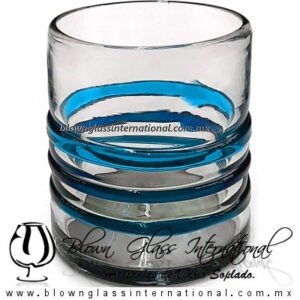 Vaso OLD FASHIONED 3 Hilos de Color