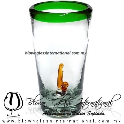 Tequilero Cónico Borde de color con Pene - Imagen 5