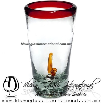Tequilero Cónico Borde de color con Pene - Imagen 11