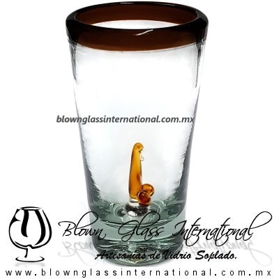 Tequilero Cónico Borde de color con Pene - Imagen 14