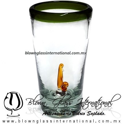 Tequilero Cónico Borde de color con Pene - Imagen 15